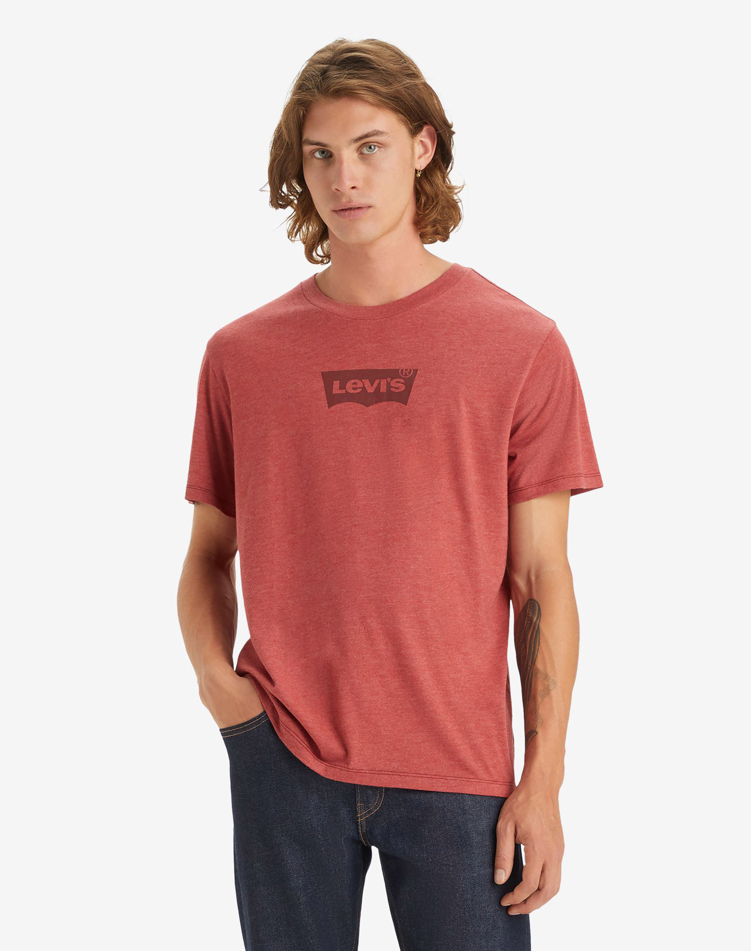 Levi's® samarreta d'home de m/c 22491-1448 vermella