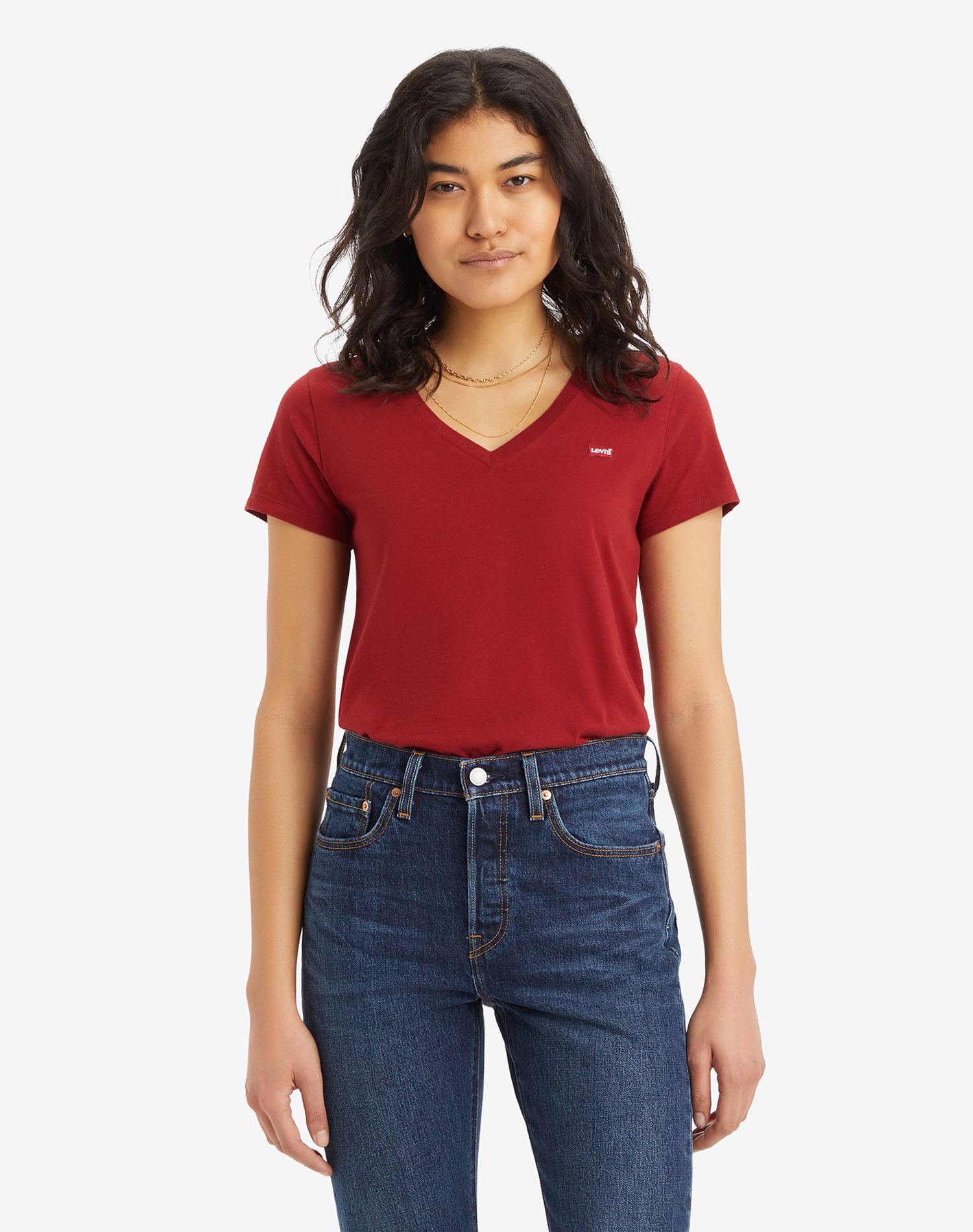 Foto 1 - Levi's® samarreta de dona de m/c 85341-0078 vermella