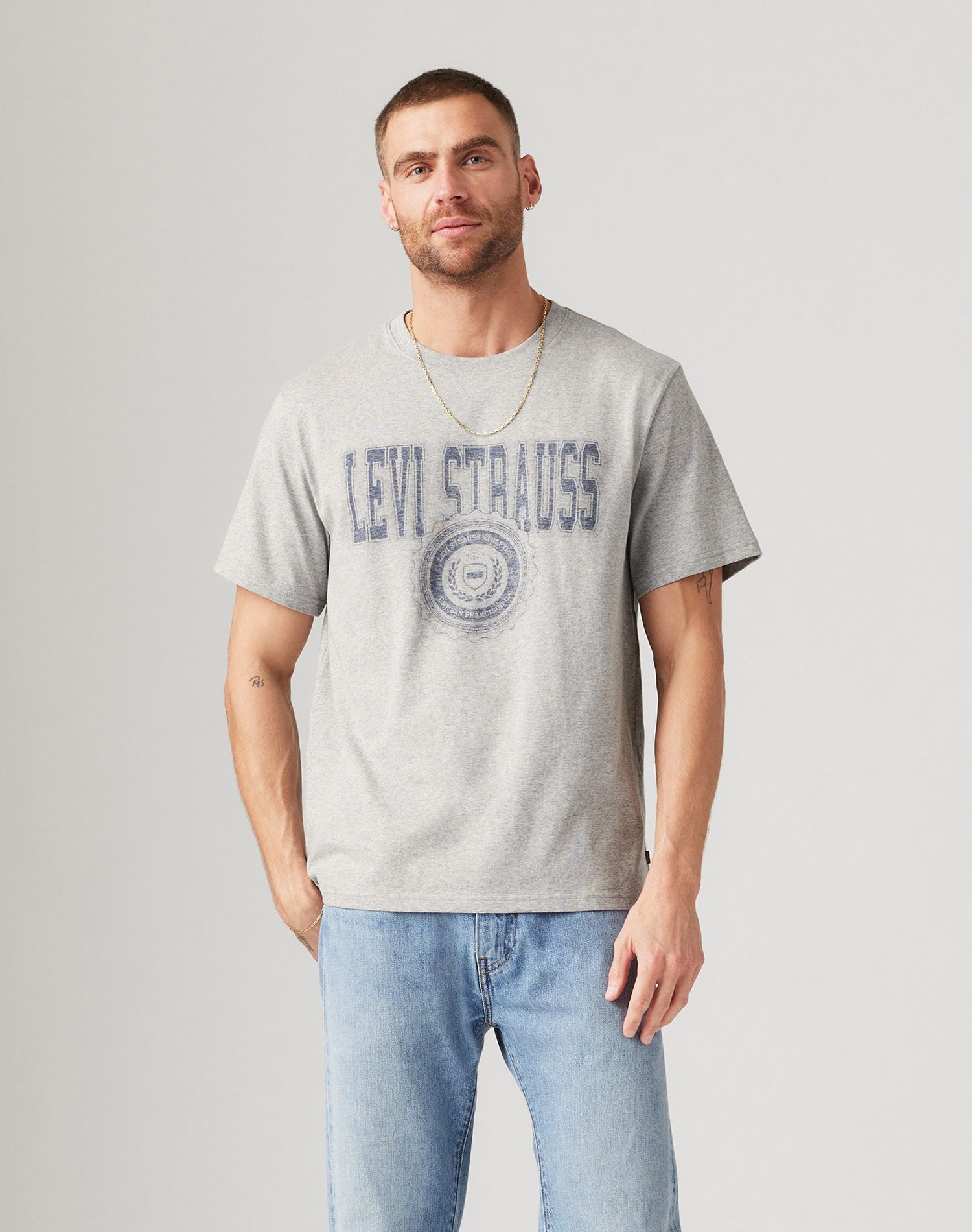 Levi's® samarreta d'home de m/c 16143-1591 gris