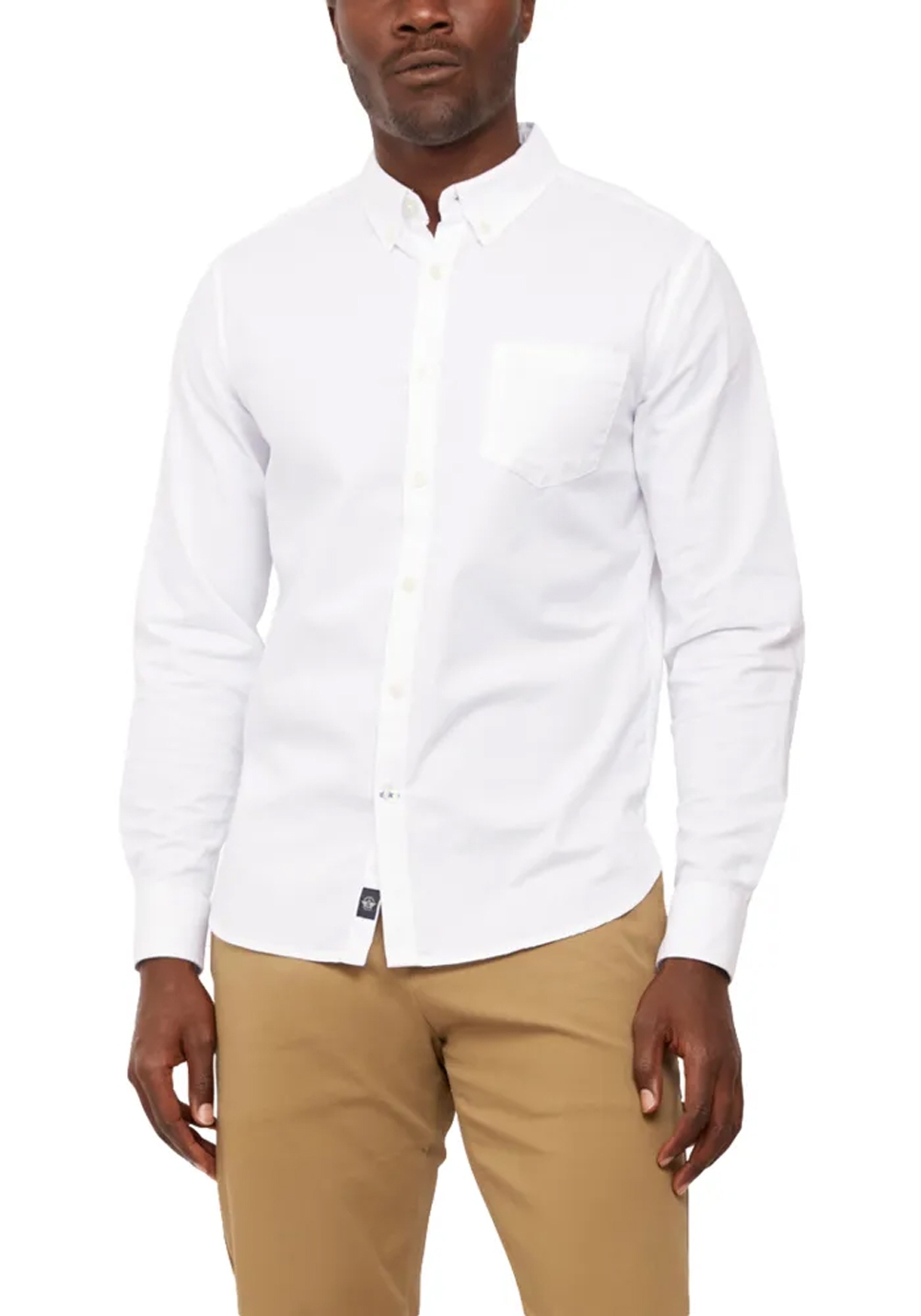 Dockers camisa Oxford d'home de m/ll 29599-0005 blanca