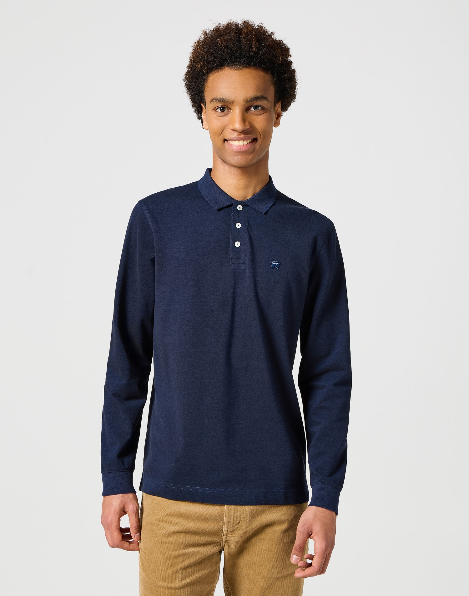 Wrangler polo d'home de m/ll 112357287 blau marí