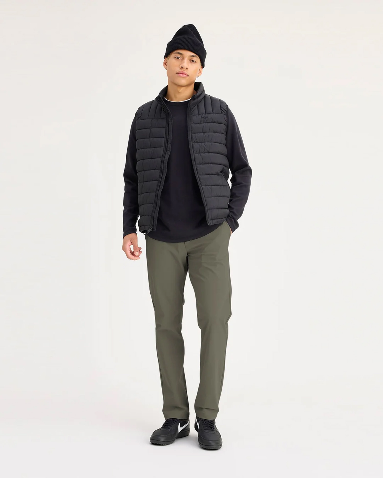 Dockers pantalons d'home Go Airweave Chino Slim 002VW-0004 verd