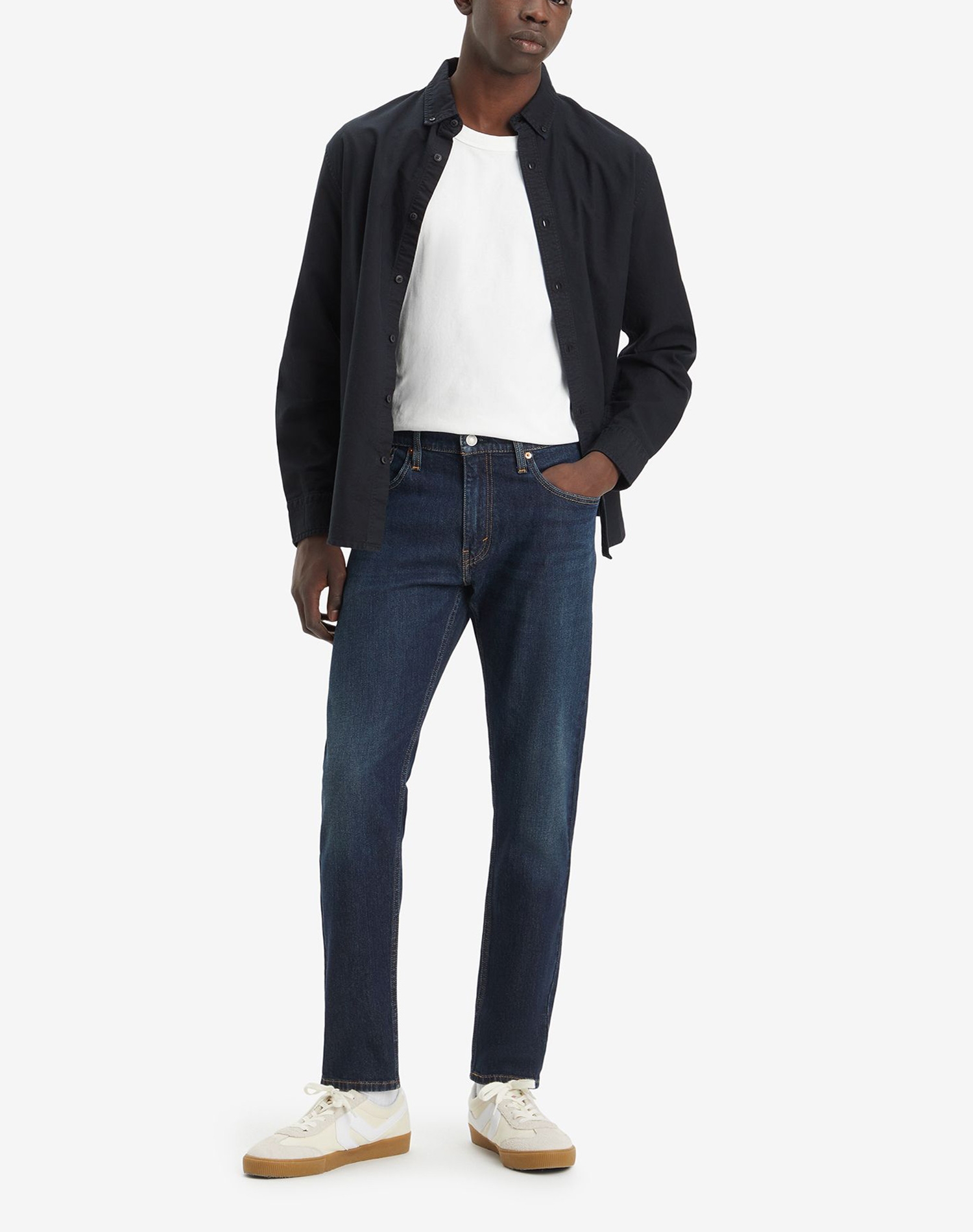 Levi's® 512™ slim taper pantalones vaqueros de hombre 28833-1317 azul oscuro