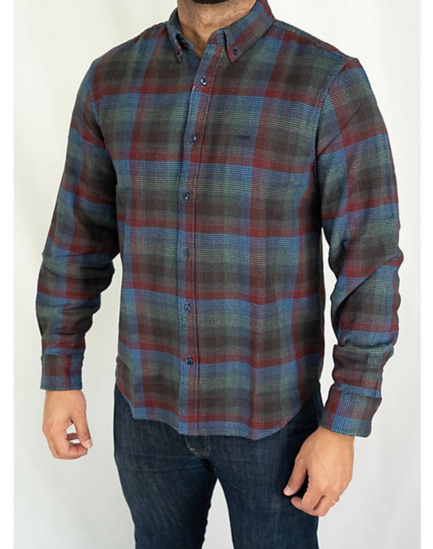 Levi's® camisa d'home de m/ll A7210-0046 de quadres
