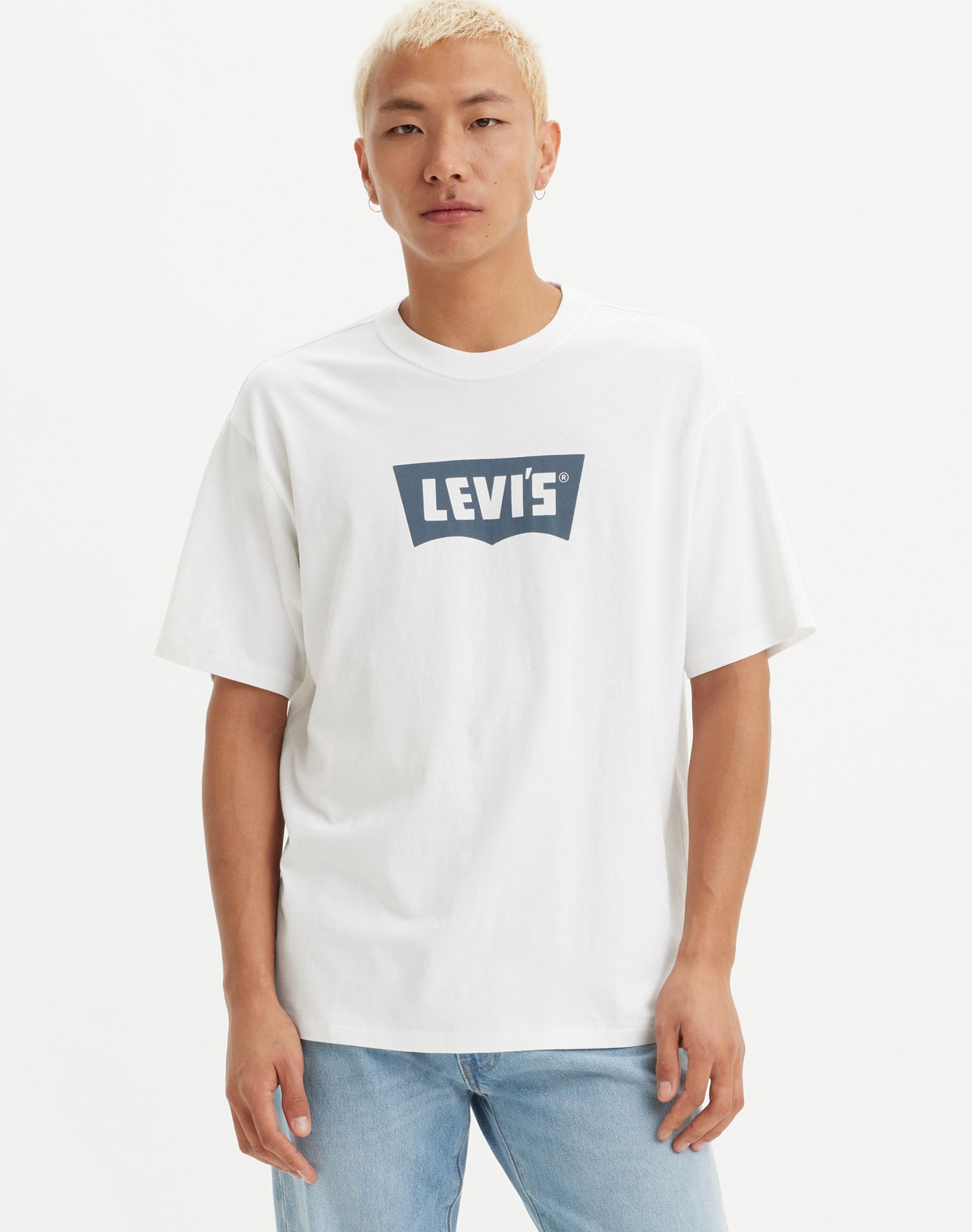 Levi's® samarreta d'home de m/c 000RY-0003 blanca