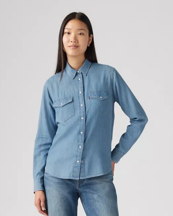Levi's® camisa texana de dona 16786-0105 rentada a la pedra