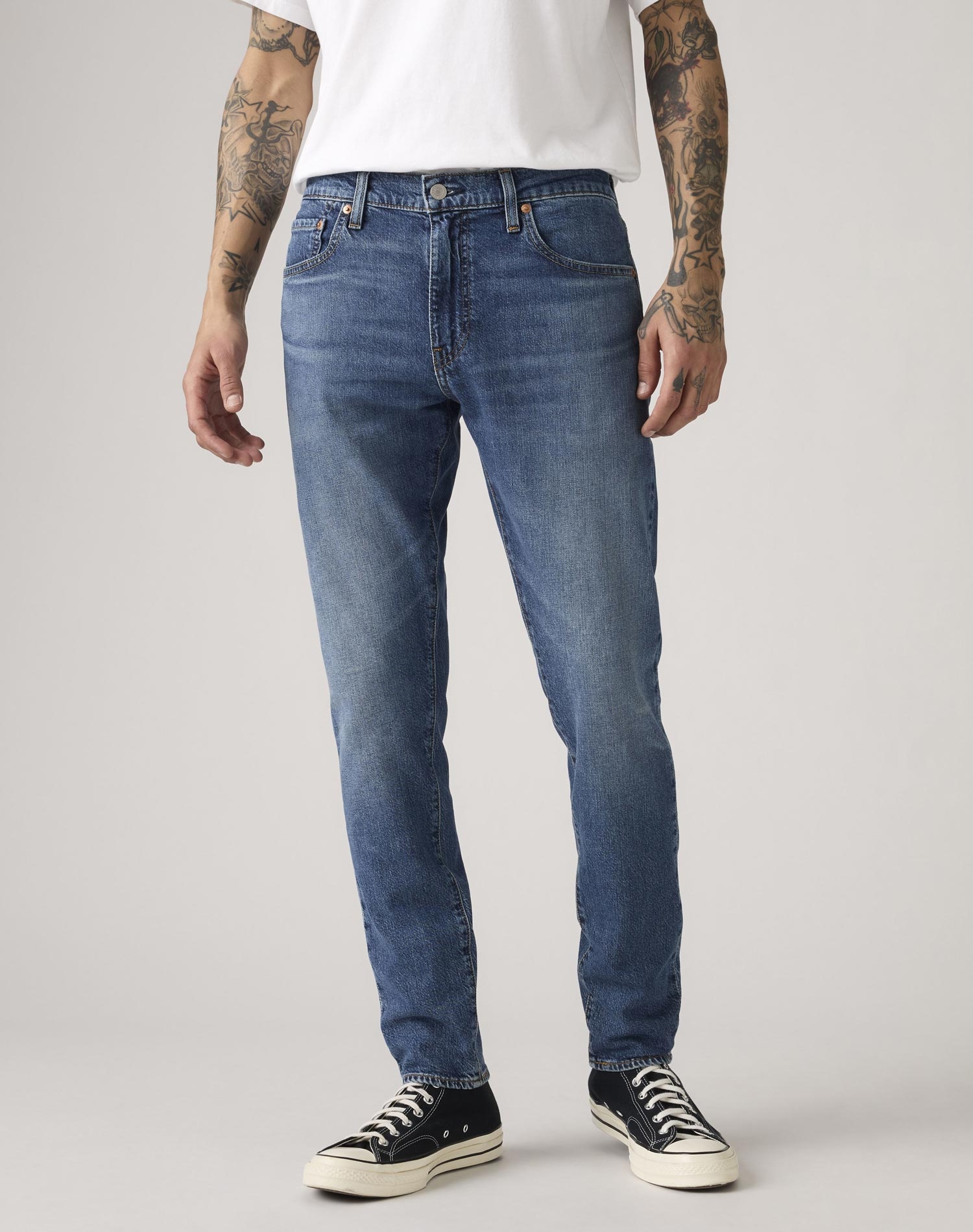 Levi's® 512™ slim taper pantalones vaqueros de hombre 28833-1456 lavados a la piedra